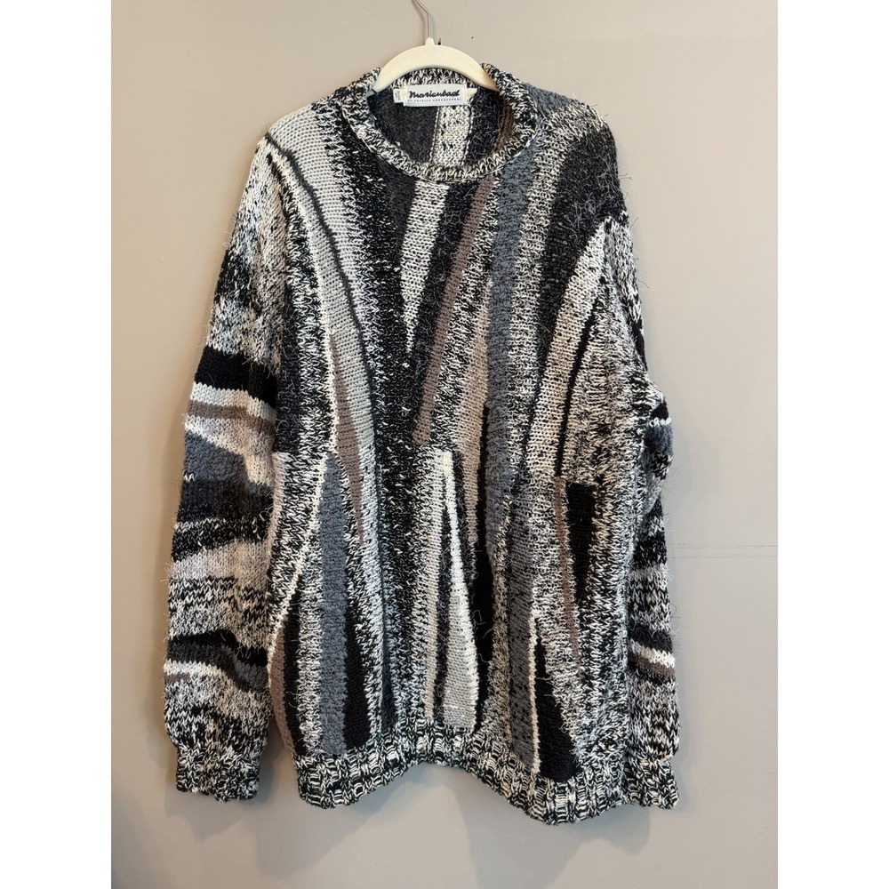 Marienbad by Patrick Groenendaal and Stanley Steinberg Vintage Sweater Large 3D‎